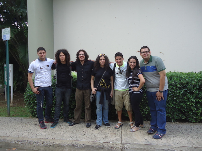 Miembros del Consejo General de Estudiantes del Recinto de Arecibo. (Suministrada)