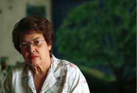 Myrna Báez, 2001. (Ricardo Alcaraz / Diálogo)