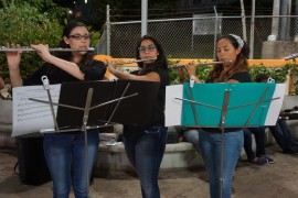 Conjunto de Flautas UPR en concierto en Culebra