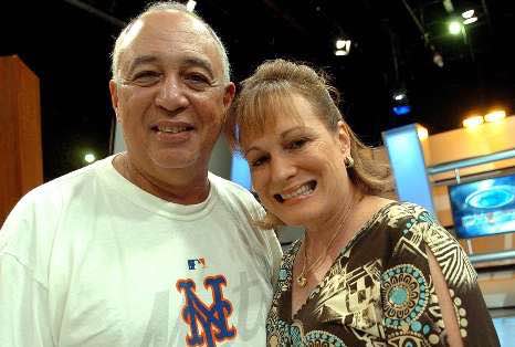 Sunshine Logroño y su esposa Gilda Santini