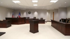 Sala del tribunal (Suministrada)