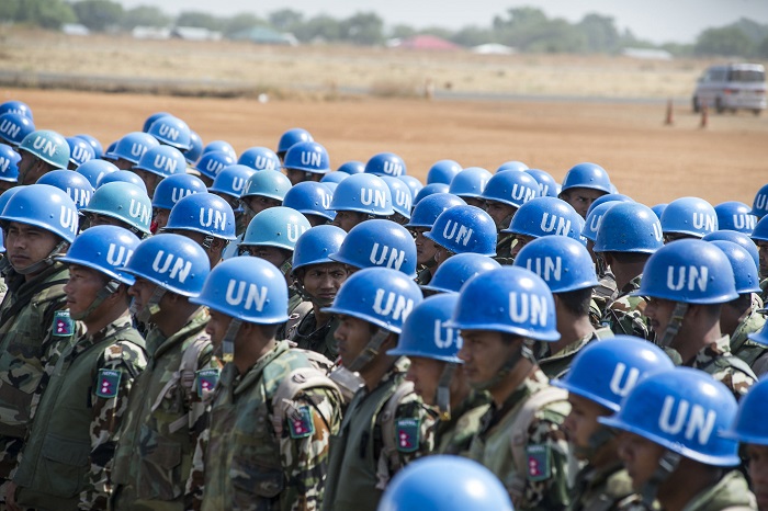 Fuerzas de paz de la Organización de las Naciones Unidas. (Suministrada)