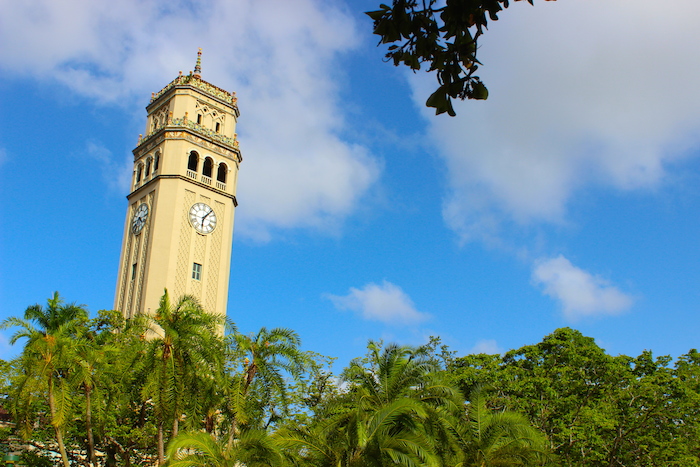 Torre de la Universidad de Puerto Rico, Recinto de Río Piedras. (David Cordero Mercado / Diálogo)
