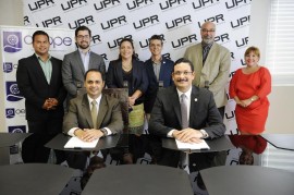 El convenio establece que la OEPPE podrá utilizar los recursos de la UPR a través de INESI para cumplir con su mandato de ley de mantenerse actualizada en tendencias globales y adelantos tecnológicos, y realizar estudios e investigaciones sobre la generación de energía. (Suministrada)l