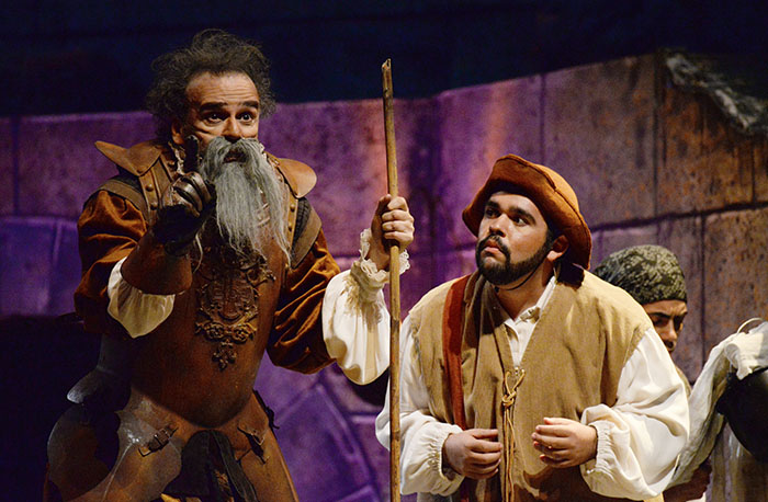 Don Quijote y Sancho Panza. (Ricardo Alcaraz/ Diálogo)