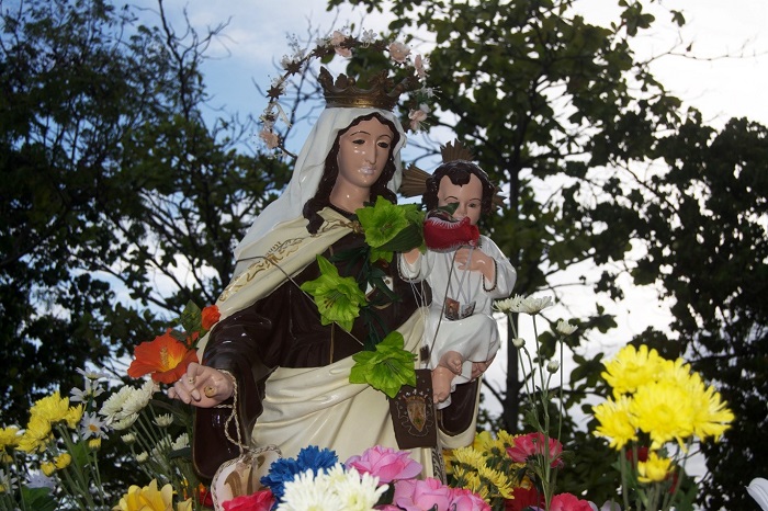 Virgen del Carmen en La Villa Pesquera Nuestra Señora del Carmen en el Docky – Mayagüez (Jannette Ramos García/Suministrada)