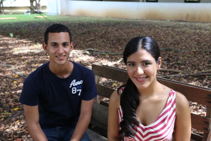 Jonathan Quiles y Ashley Valle