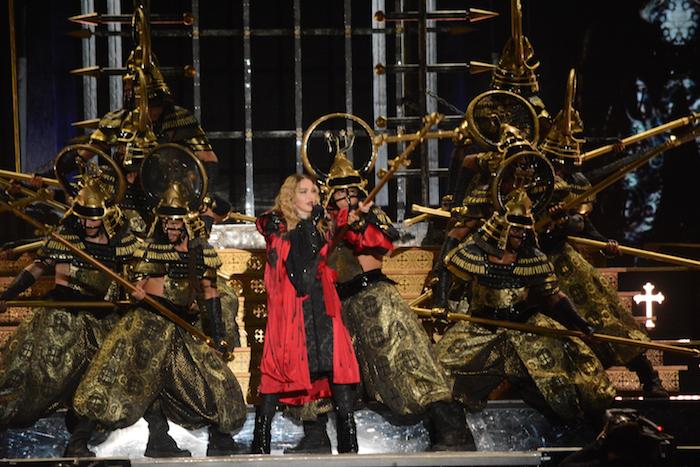 Madonna presentó un espectáculo con sobre una veintena de temas por dos horas y media. (Suministrada)