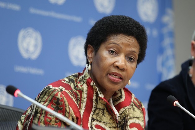 Phumzile Mlambo-Ngcuka, directora ejecutiva de ONU Mujeres. Crédito: Devra Berkowitz/ UN Photo
