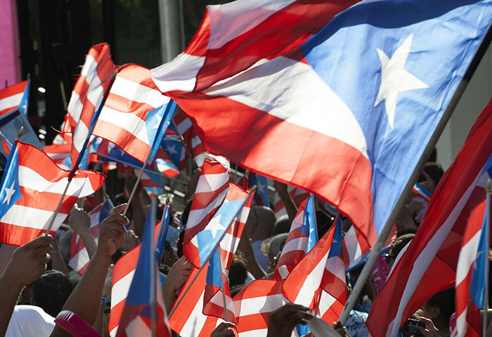 Banderas de Puerto Rico. (Ricardo Alcaraz/ Diálogo)