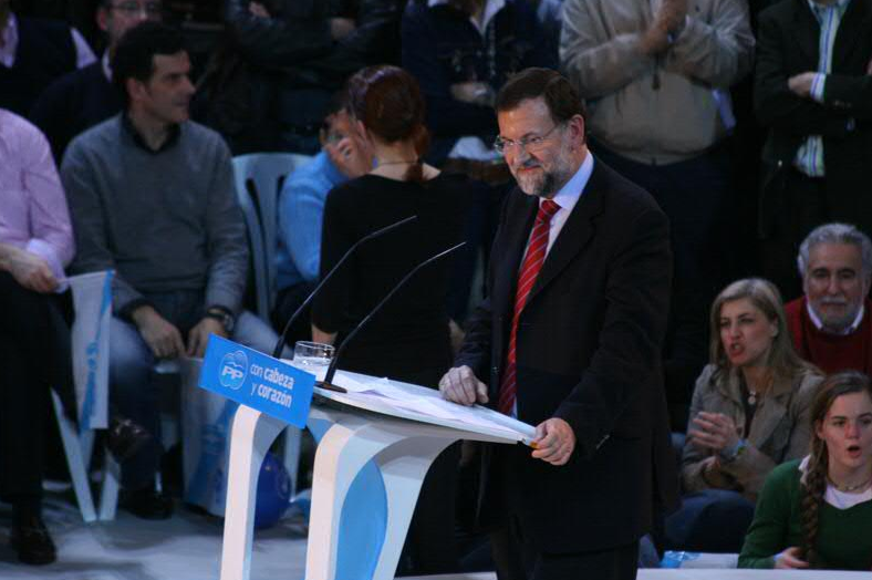 Mariano Rajoy, líder del PP. (Visaul Hunt)
