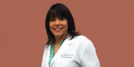 Dra. Alma Cruz, catedrática auxiliar del Departamento de Dermatología del Recinto de Ciencias Médicas.