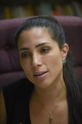 Alexandra Lúgaro, candidata independiente a la gobernación de Puerto Rico. (Rciardo Alcaraz/ Diálogo)