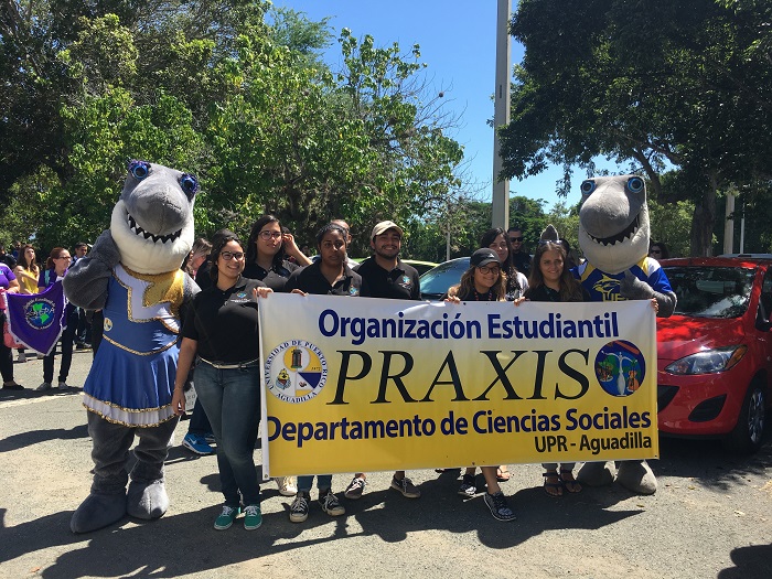 Organización estudiantil PRAXIS de UPR Aguadilla (Sumistrada)