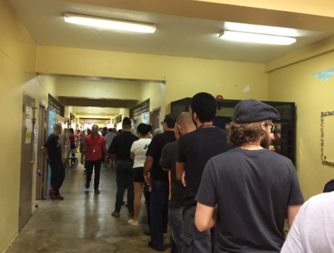Centro de votación en Caguas el pasado 8 de noviembre. (Glorimar Velázquez/ Diálogo)