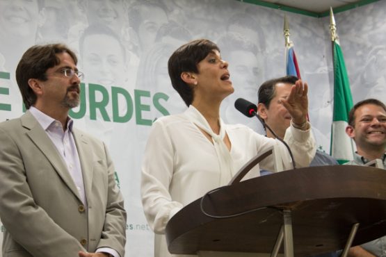 La candidata a la gobernación aceptó la derrota en la tarde de hoy. (Carla Pérez/Diálogo)