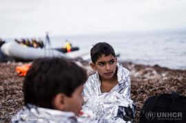 Por lo menos 3.740 refugiados y solicitantes de asilo cruzaron el mar Mediterráneo en 2016. Crédito: Alto Comisionado de las Naciones Unidas para los Refugiados.