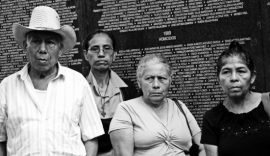 Memorial de víctimas en El Salvador. Crédito: Félix Meléndez/Pie de Página