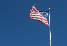 Bandera de Estados Unidos. (Glorimar Velázquez/ Diálogo)