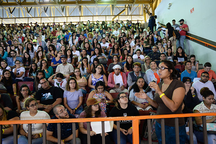 Asamblea de estudiantes UPR en Cayey Marcha estudiantes UPR Cayey (Ricardo Alcaraz / Diálogo)
