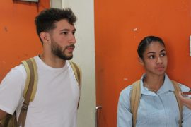Atletas de la UPR Arecibo. (Ronald Ávila/ Diálogo)