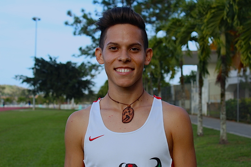 Christian Colón, atleta de UPR Cayey. (Osvaldo Cortés/ Diálogo)