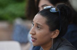Ileana Ayala, presidenta del CGE de UPR Humacao. (Ricardo Alcaraz/ Diálogo)