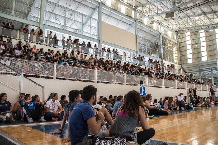 Es la segunda asamblea general que celebra en lo que va de año. Participaron sobre 490 estudiantes. (Gabriella Báez Reyes / Diálogo)