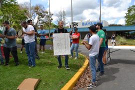 Huelga en UPR Bayamón. (Andrea Santiago/ Diálogo)