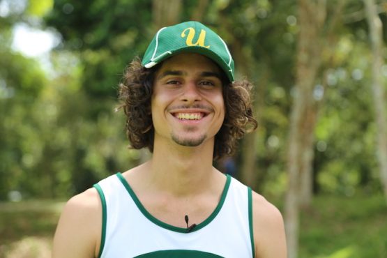 Jonathan,  atleta de UPR Utuado. (Viviana Tirado/ Diálogo)