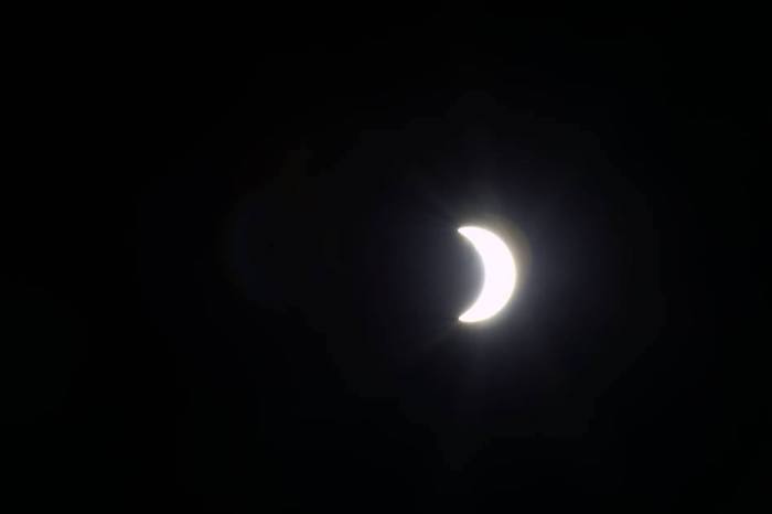 Foto un eclipse NASA