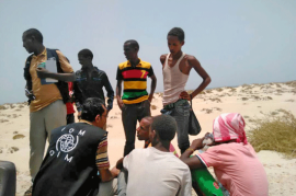 migrantes en yemen