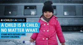 Un niño es un niño sin importar nada. Crédito: Unicef.