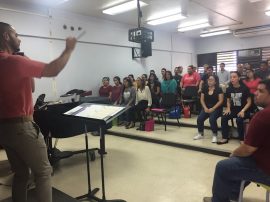 Coro de la UPR en Arecibo. (Suministrada)