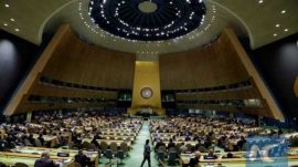 En la foto, la apertura del 72 período de sesiones de la Asamblea General en 2017. Crédito: UN Photo