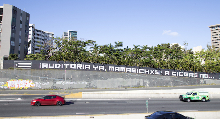Mural en la Avenida Baldorioty de Castro en San Juan. (Cristina Martínez/ CPI)